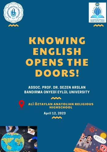 "İngilizce Bilmek Kapıları Açar": Lise hazırlık öğrencilerine seminer 