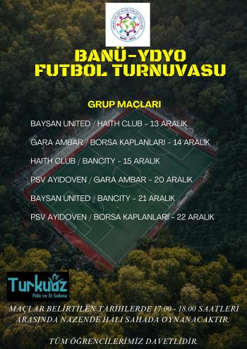 Yüksekokulumuz Bünyesinde Gerçekleştirilen "Futbol Turnuvası" Başlıyor