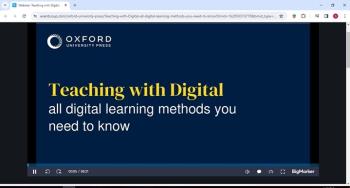 Oxford University Press Tarafından “Teaching With Digital” Konulu Eğitim Semineri Düzenlendi.