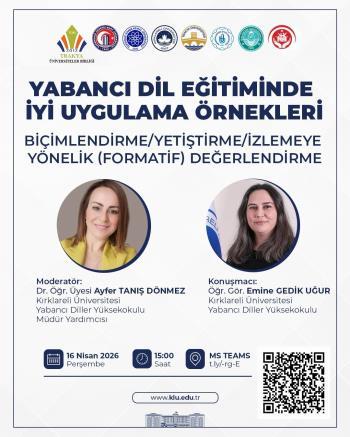 Thrace Universities Union: "Best Practices in Foreign Language Education" Online Seminar Held