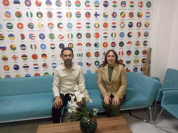 Visit to the International Relations Office